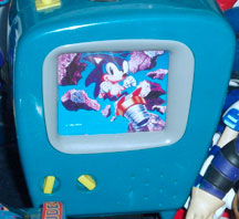 Sonic Chaos TV Shape Night Light
