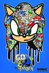 Go Faster Pyramid America Large Poster