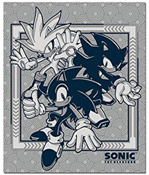 Great Eastern Grayscale 3 Hedgehogs Throw