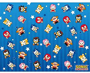 Great Eastern Chibi Doll Pattern Blanket
