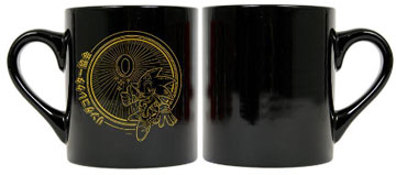 Gold Line Sega Shop Sonic Mug Black