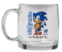 Stray Rats GRAFX Glass Sonic Mug