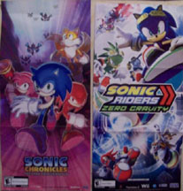 Nintendo Power Riders & Chronicals Posters