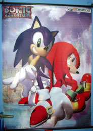 SA1 Sonic & Knuckles Wall Scroll