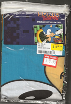 Sonic pillow case MIB