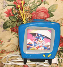 TV Shaped Plug In Night Light Sonic 2
