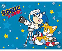 GE Stargazing Sonic Tails Throw Blanket