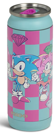 Igloo pink checker 16 oz can cooler