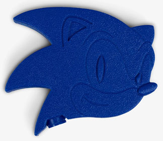 Sonic face fillable ice pack