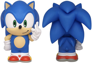 Monogram International Sonic PVC Coin Bank Figural