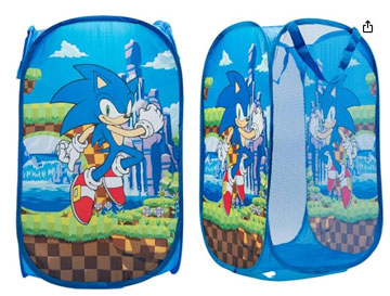 Franco Pop Up Sonic Clothes Hamper