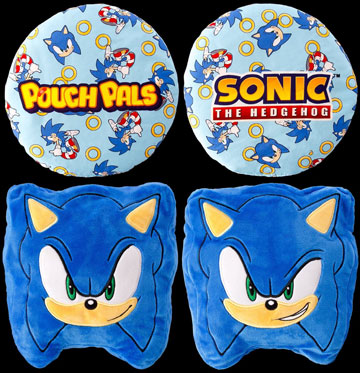 Sonic Pouch Pals Heat Cooling Pillow