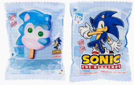 Wacky Ice Cream Pillow Package