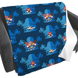 Symmetrical Fleece Blanket
