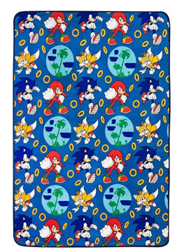 Fleecy Throw Busy Pattern Franco