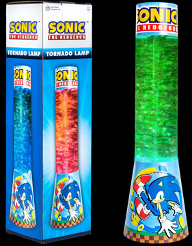 Tornado of Rings Sonic Prize Lamp