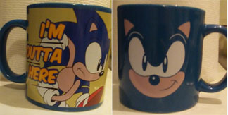 Vandor Outta Here Blue Mug