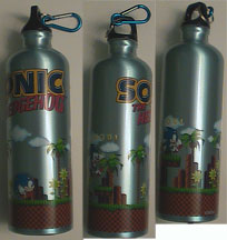 Green Hill Zone Water Bottle Metal