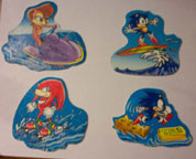 Shower time sticker set