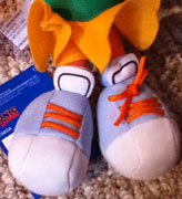 Amy shoe lace mistake