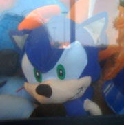 Crane Game UFO USA Sonic Plush