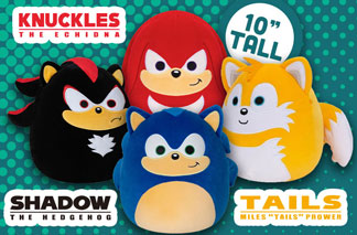 4 Squishmallows 10 inch characters