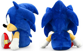 Hug Sitting Sonic Kid Robot Doll Plush