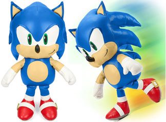 Kid Robot Pleather Sonic Plush