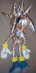 Silver the Hedgehog Back