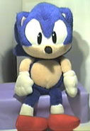 No shoe stripe odd sonic plush