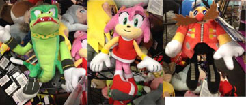 Tomy Plushes Vector Amy Eggman