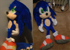 Wilting Big ToyNetwork Sonic Understuffed
