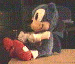 Felt spikes sonic plush