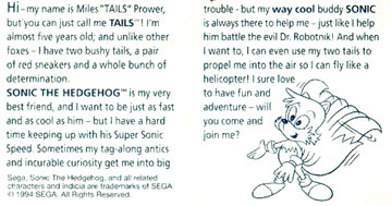 Tails doll tag story