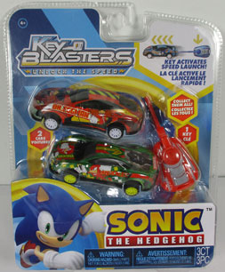 Key Blasters Eggman Knuckles Cars