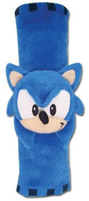 Plush Sonic Face Seatbelt Cover