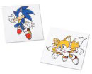 Sonic & Tails Temporary Tattoos