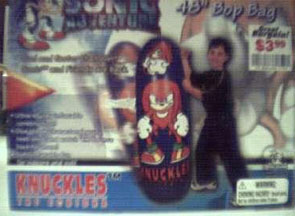Knuckles Bop Bag in Box