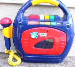 Primitive Karaoke Tape Microphone Machine Sonic Theme