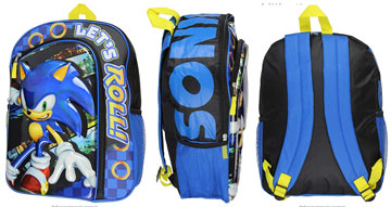 3D Relief Lets Roll Bio World Backpack