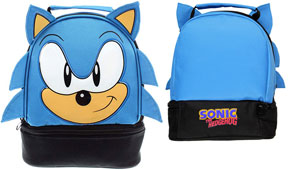 Sonic Face Nylon Canvas Lunch Kit 2 Part