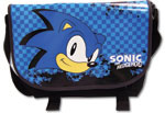GE Fold-Over School Bag Checkered Sonic