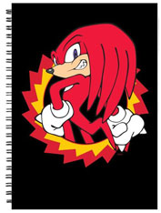 Knuckles Notebook Spiral Bound