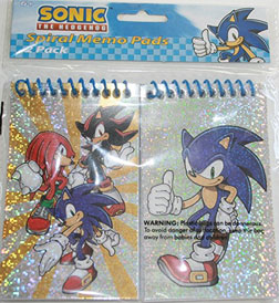 Sparkling Spiral Notebook Memo Pads 2 Pack