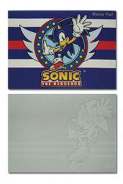 Sonic Modern Memo Pad Watermarked Note