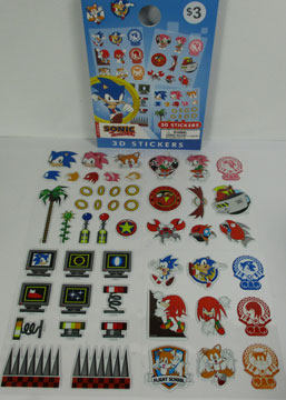 3D Stickers Pack Primark Set