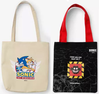 Canvas Tote Bags Sonic Eggman