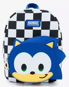 Emoji Mini Backpack Checker Sonic