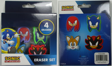 Innovative Designs Erasers 4 Pak