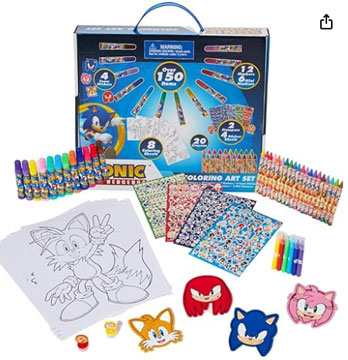Innovative Designs 150 Pc Coloring Art Set